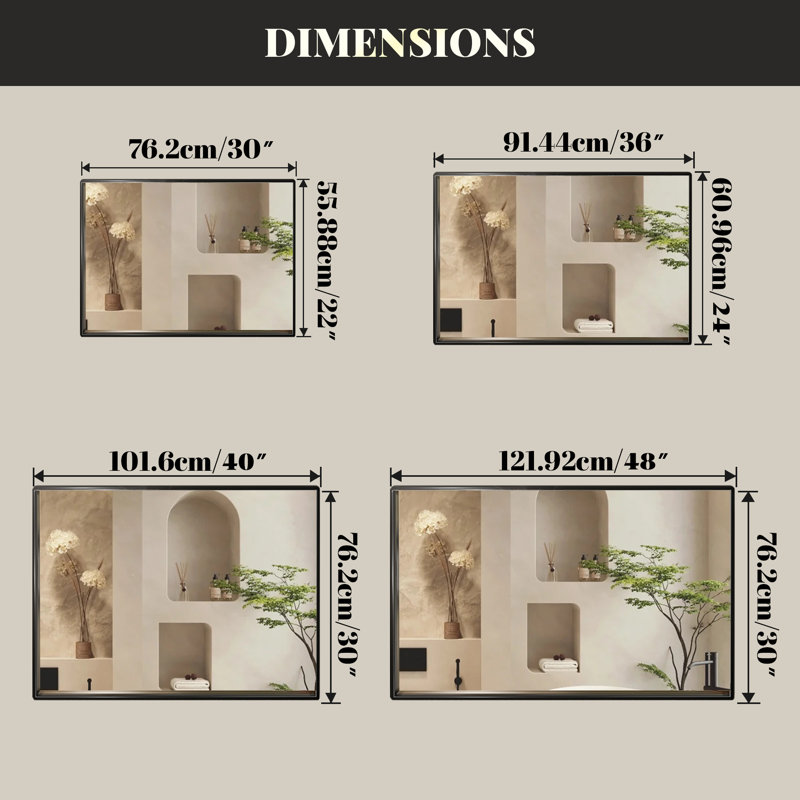 Miroir Willitts, 30 po x 22 po