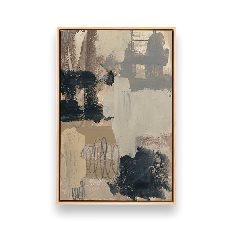 Earth and Shadow I, reproduction sur toile dans un cadre, H 18,75 po x l 12,75 po, Érable américain