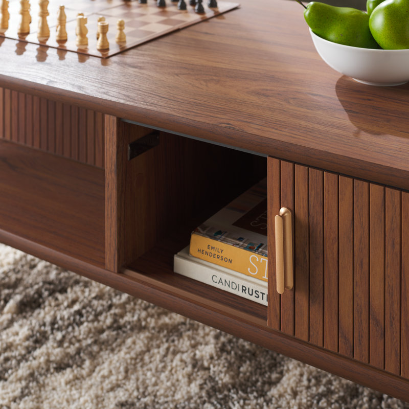 Table basse Eaton, Noyer