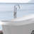 Freestanding Bathtub Faucet With Hand Shower-127305487
