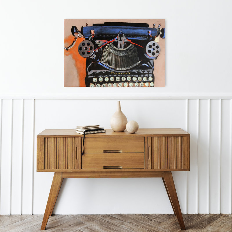 1928, Corona-4, impression d'art classique rétro classique, 16" H x 24" W