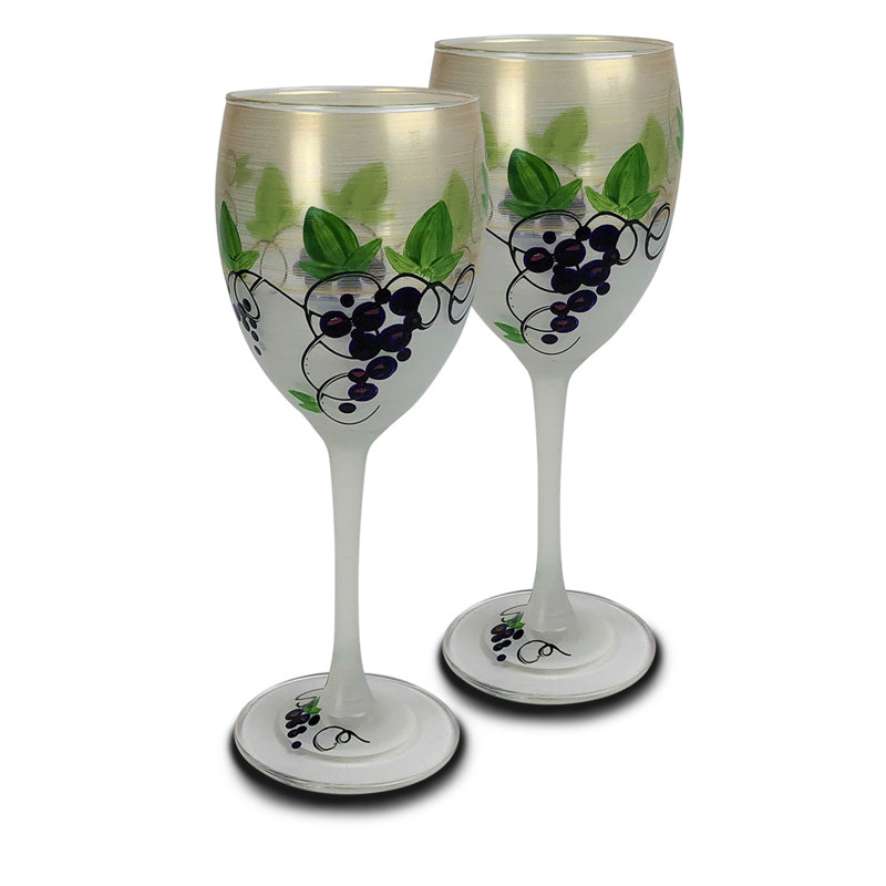 Verre à vin tout usage 8,5 oz Grapes 'n Vines