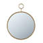 Miroir mural 22 "x 28" avec cadre en fer doré-1275991915-1275991895