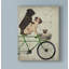 « carlins on bicycle », reproduction d’impression sur toile tendue-33421793