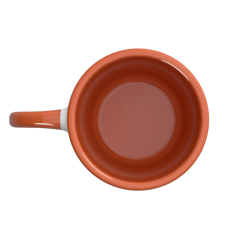 Ceramic Coffee Mug, Orange