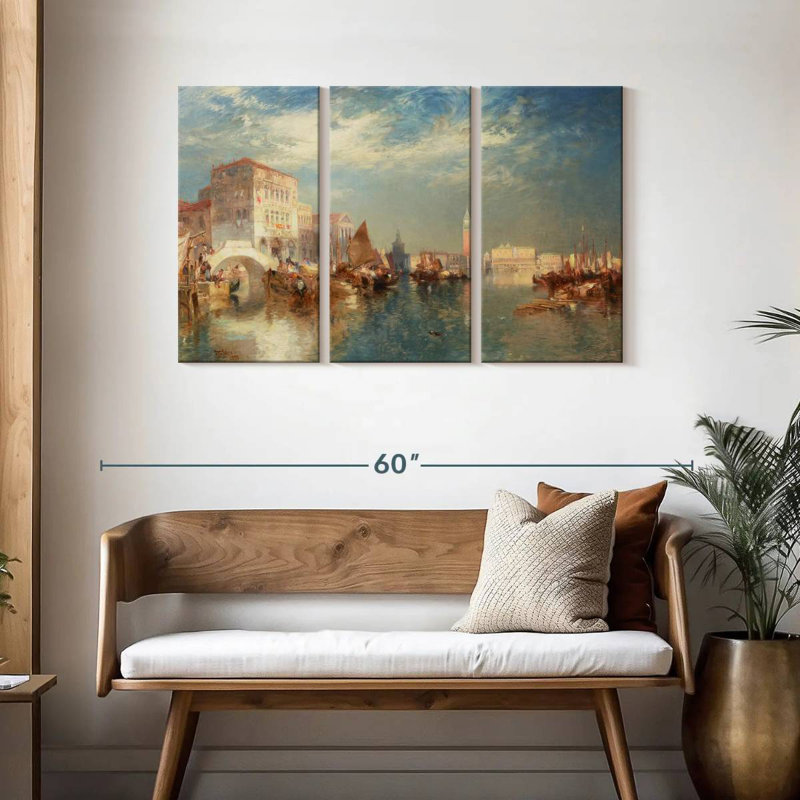 Glorieuse Venise, H 28 po x l 45 po