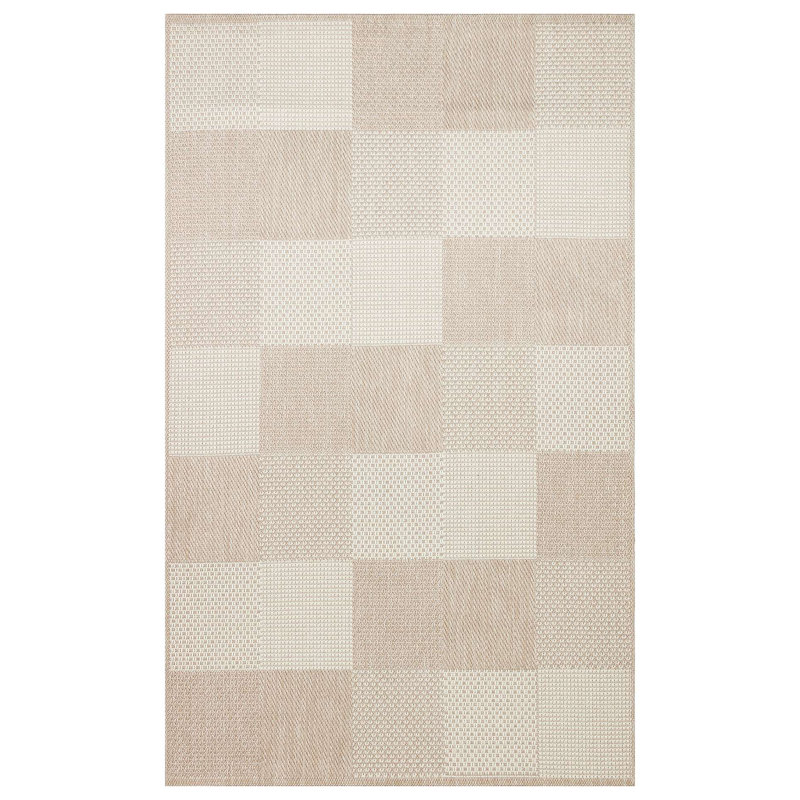 Premium 100% Cotton Flatweave Carpet, 31.5 x 118.1 inches | No Pile, 3.5 lbs/sq yd | Stylish Beige Color, Machine Washable at 86°F | Easy to Clean with Vacuum & Spot Remover, Perfect for Living Room & Bedroom