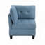 Fauteuil d'appoint moderne en bois massif