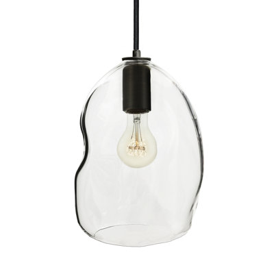 Luminaire suspendu géométrique simple à 1 lumière Bubble