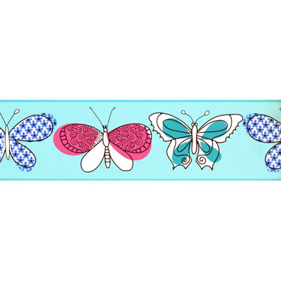 Kamreigh 15' L x 6.75" W Wallpaper Border