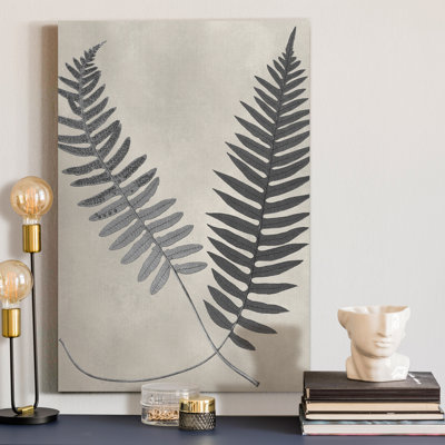 « Vintage Fern Study III », reproduction d’art sur toile tendue