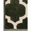 Tapis géométrique vert foncé Molly-285058656