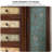 Semicircle Retro Painted Wooden Accent Cabinet