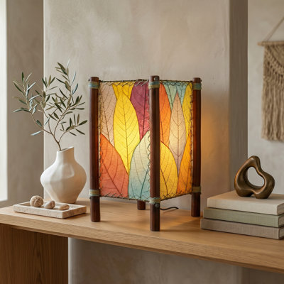 Lampe de table noire 15 po Conrado