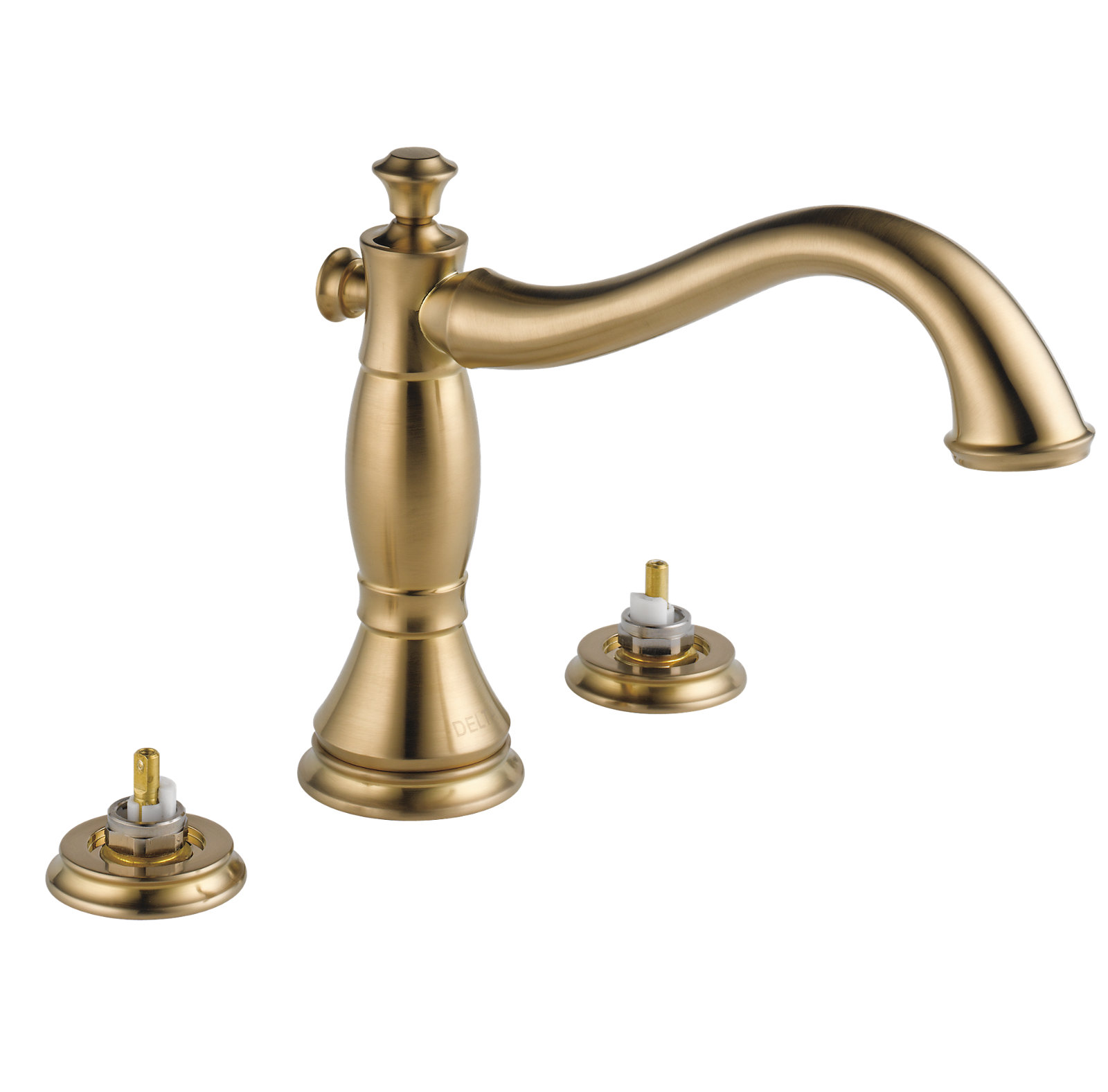 Cassidy™ Deck Roman Tub Faucet Trim, Champagne Bronze