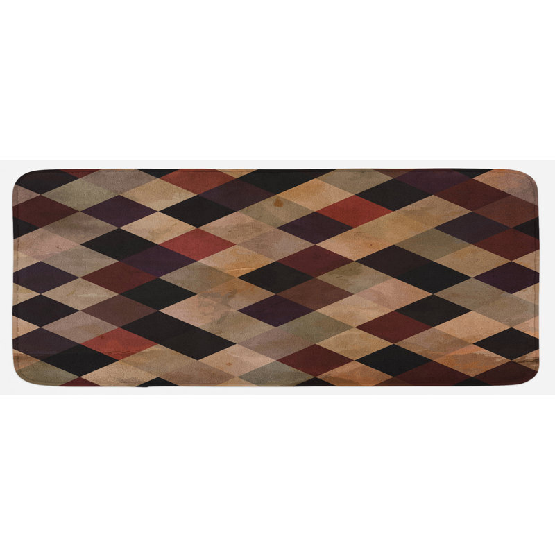 Tapis de cuisine multicolore