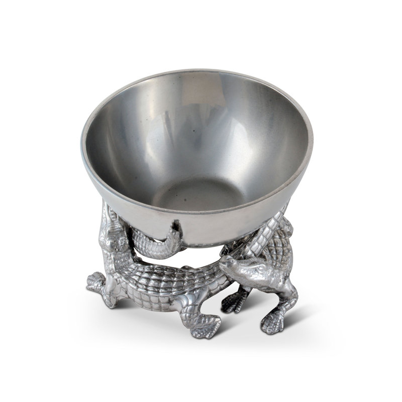 Alligator Aluminum Dining Bowl