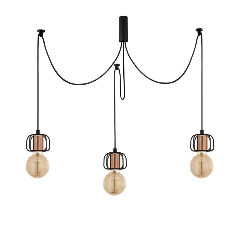 Luminaire suspendu à 3 lumières Mariani
