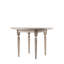 Colella Mahogany Round Solid Wood Dining Table