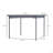 Retractable Pergola Canopy, Outdoor UV Protection & Sun Shade, Steel Frame For Garden, Grill, Patio, Backyard
