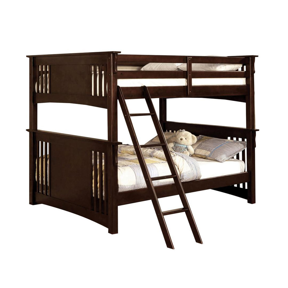 Harriet Bee Faiqah Kids Full Over Full Bunk Bed Wayfair