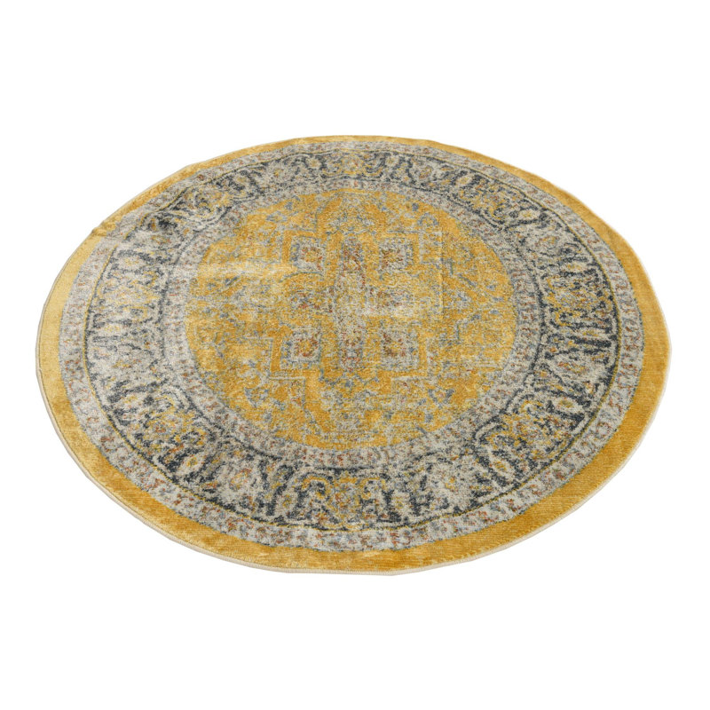 Oriental Indoor Rug, Round 6'