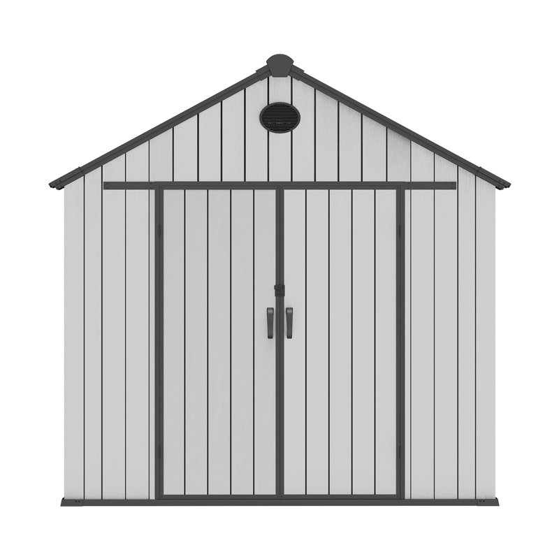 8'W X16'D Storage Shed, 96.06" H x 83.46" W x 177.95" D