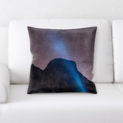Microsuede Throw Pillow