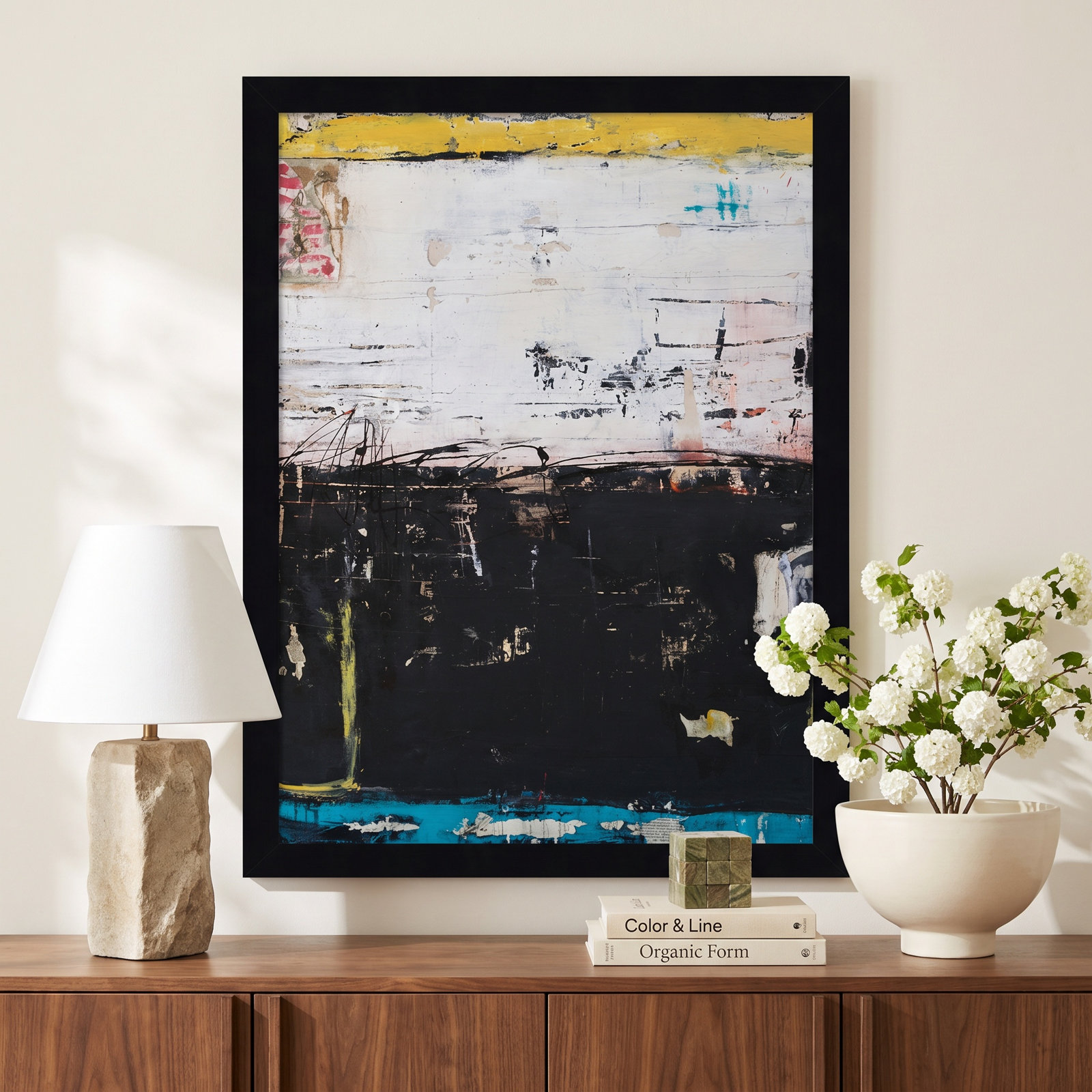 Down and Dirty Print by Erin Ashley, 13" H x 10" W, Black