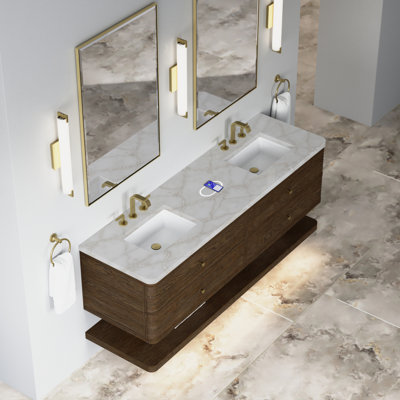 Allamari 72" W Double Vanity