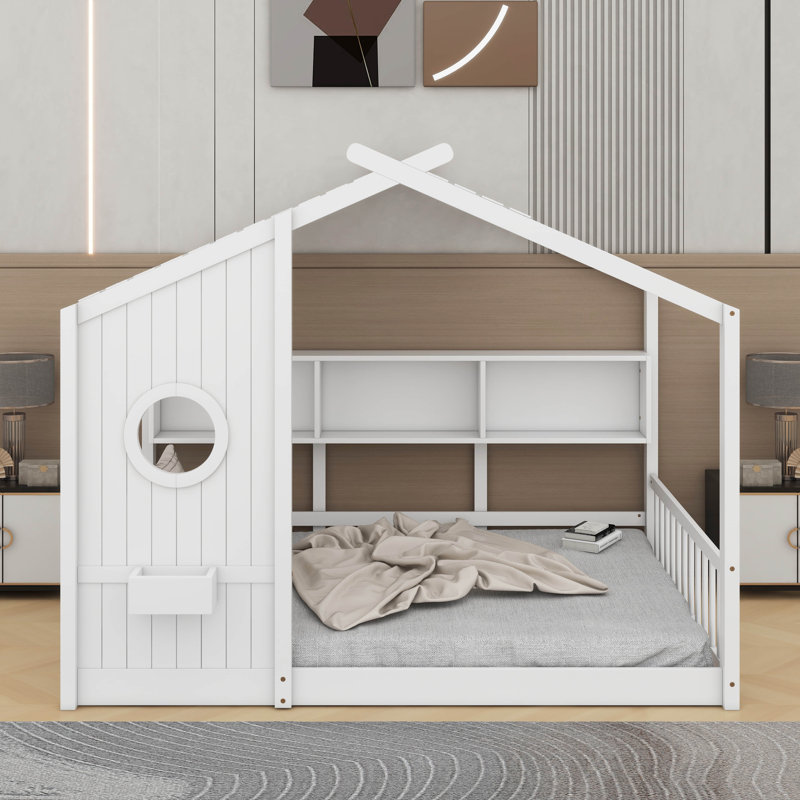 Lit double pleine grandeur, Blanc