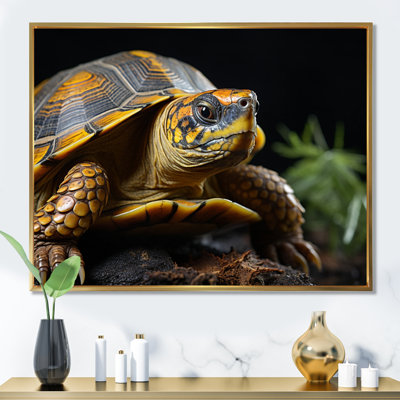 " Closeup Turtle Portrait I "