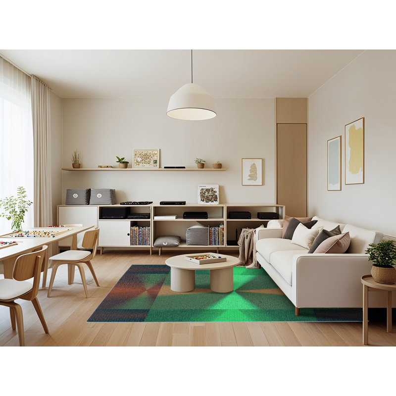 Indoor Rug, Rectangle 7' x 9'