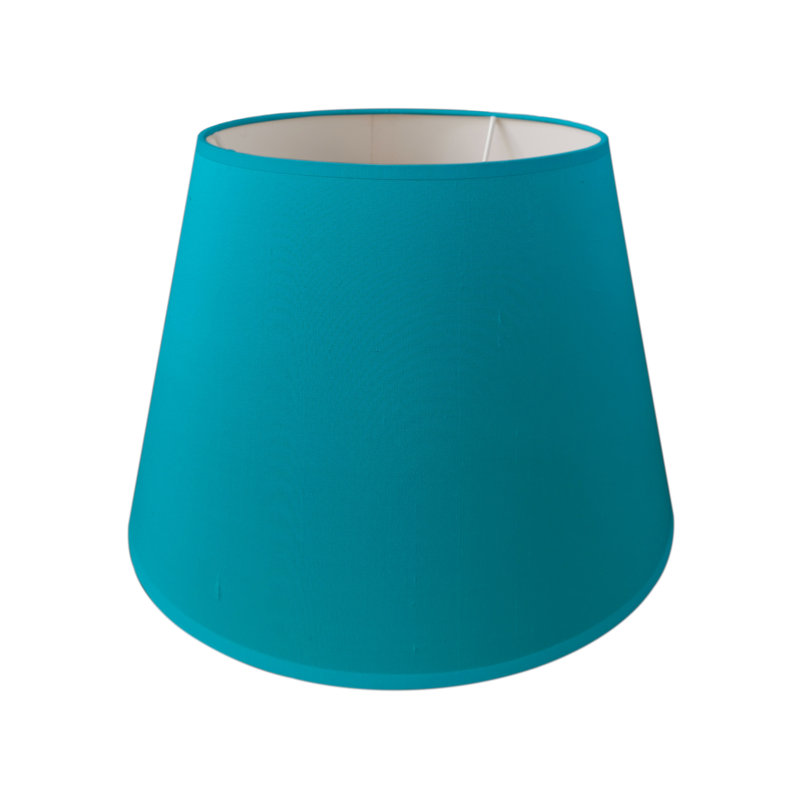 Silk Empire Lamp Shade ( Uno ), 30cm H x 40cm W x 30cm D, Capri
