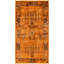 Overdyed Hand-Knotted Wool Modern-Contemporary Red Runner 3' 2" x 5' 10"