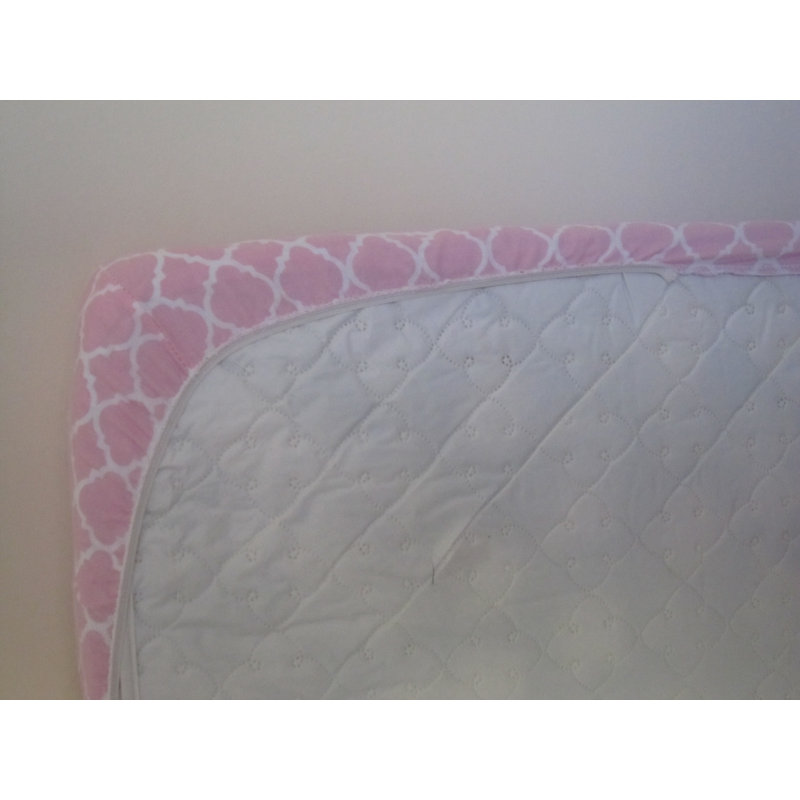 Feuille de coton 100%, Rose