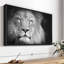 Portrait de lion, reproduction sur toile-100690146