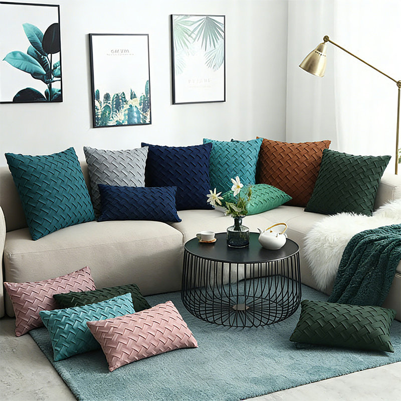 1 Pack Boho Decorative Throw Pillow Cover (18X18) – Dark Gray Pattern Accent Cushion For Couch And Bed, Dark Gray