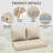 Wynee Outdoor 5'' Loveseat Cushions Bench Seat / Back Cushion, Only Cushions-2095870922