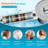 Filtered Handheld Shower Head, High Pressure 5 Spray Modes (Rain, Mist, Pause, Cleaning), 71" Stainless Steel Hose, For Hard Water, Anti-Clog Nozzles-126491797
