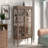 Brownness Solid Wood+Glass Display Cases