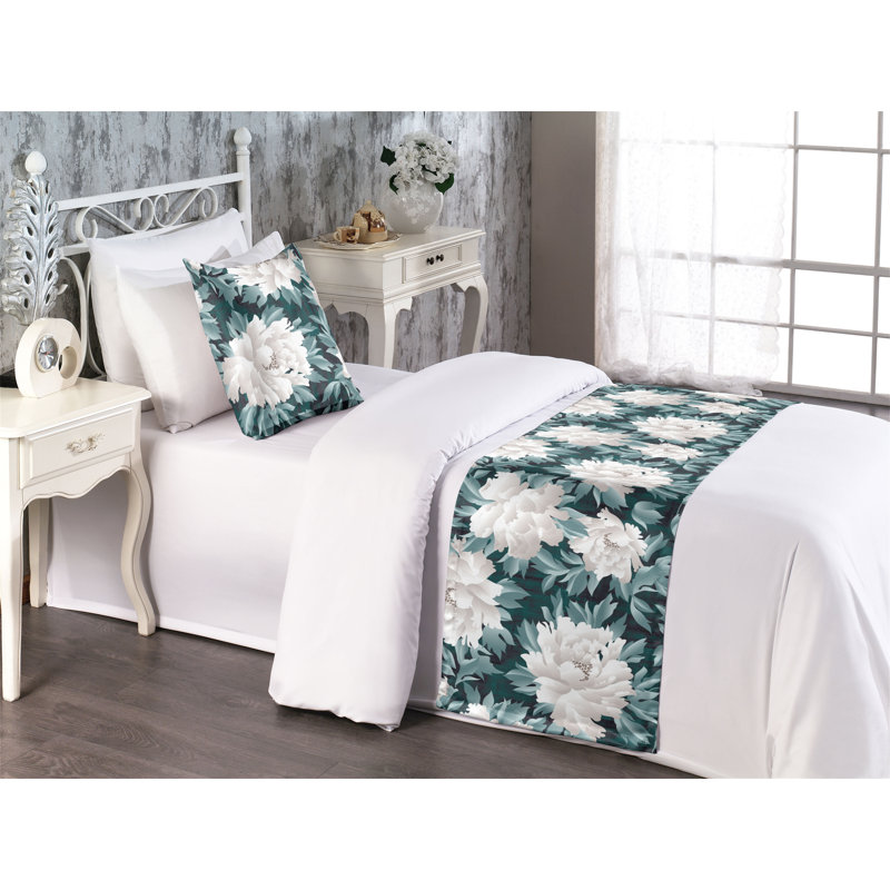 Ensemble de chemin de lit Ambesonne Chrysanthemum