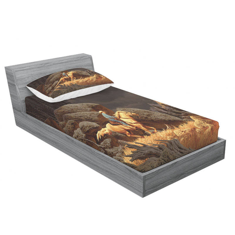Ambesonne Microfiber Sheet Set