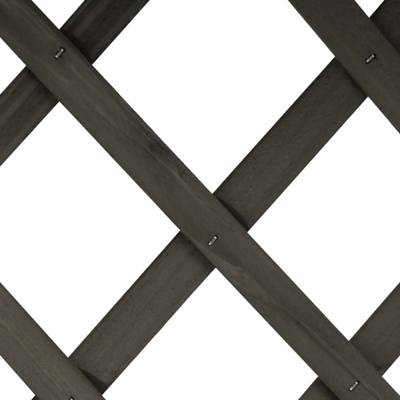 Brosley Wood Elevated Planter, Grey