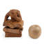 Novica Handmade Diligent Study Wood Sculpture