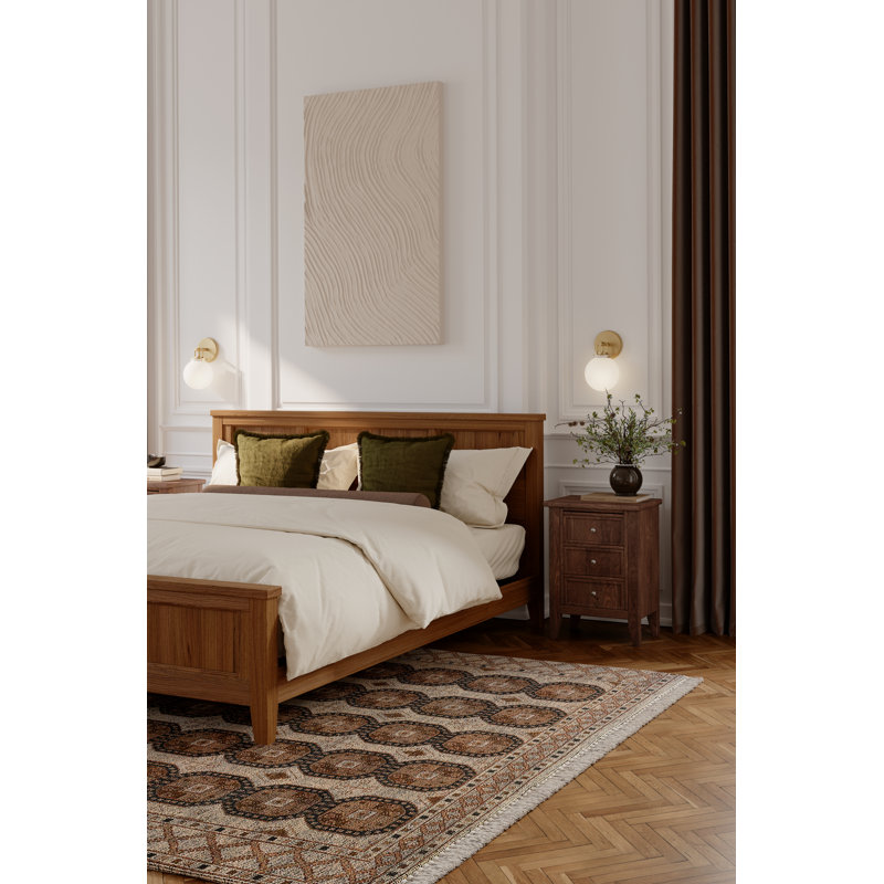 Ortesa 10.5" High 1-Light Bath Sconce, Brass