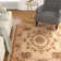 Nieto Medallion Traditional Ivory/Beige Soft Plush Rug
