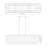 Sophus 5 - Light Steel Dimmable Kitchen Island Square / Rectangle Chandelier-541519170