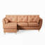 Hoxton 3 Seater Leather Maxi Sofa Chaise-1067608394-1067608393-1069049787