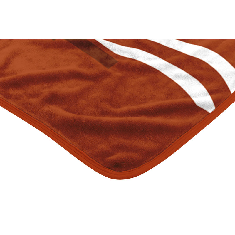 Throw Blanket, Orange/White, Texas Longhorns